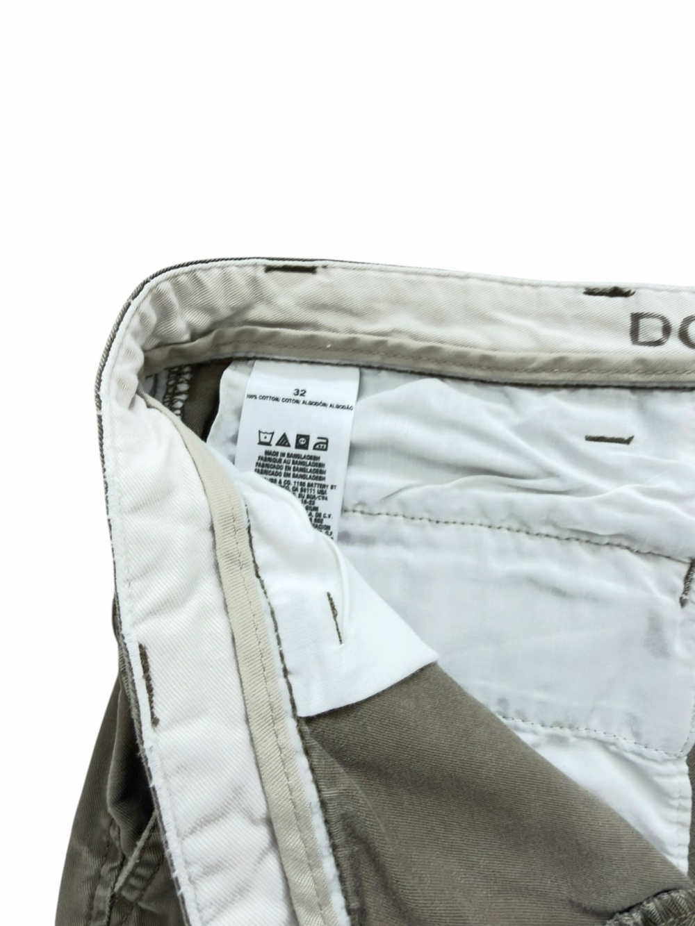 Dockers Men's Cargo Shorts in Olive (005) - Picture 3 of 5
